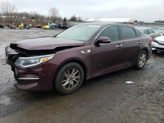 KIA OPTIMA LX 2018 with VIN 5XXGT4L39JG222829 - Photo from auction