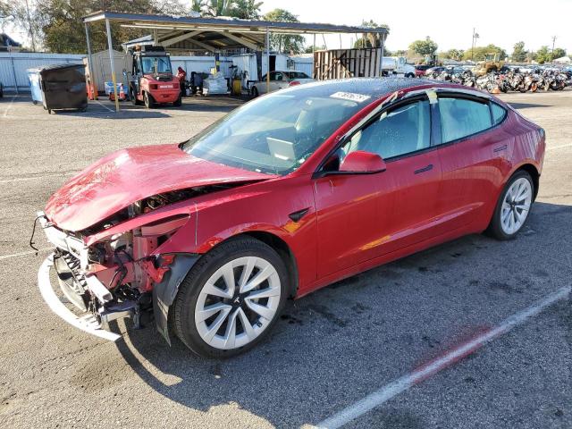 TESLA MODEL 3 2022 with VIN 5YJ3E1EA5NF304164 - Photo from auction