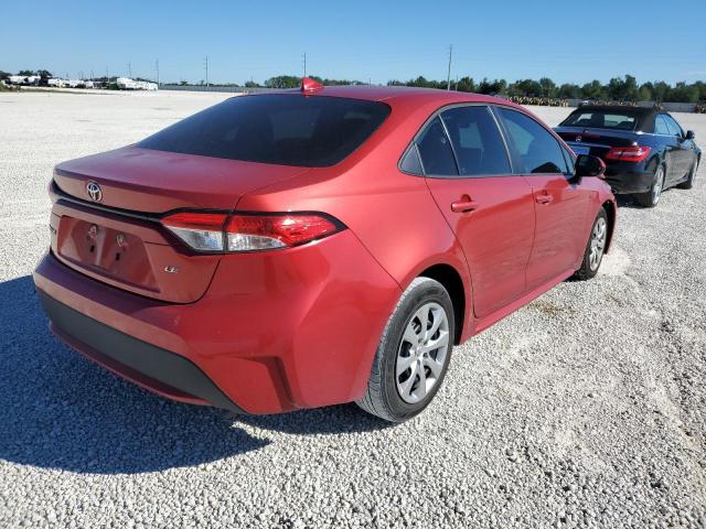 Photo 3 from auction – 2020 TOYOTA COROLLA LE with VIN 5YFEPRAEXLP106823