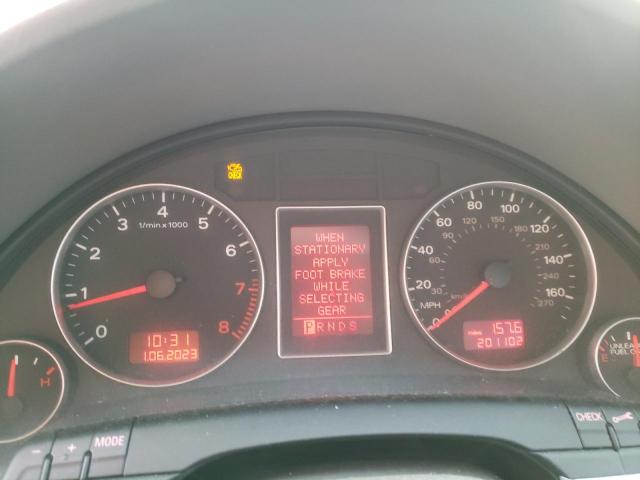 Photo 9 from auction – 2006 AUDI A4 2.0T AV with VIN WAUKF78E56A137399