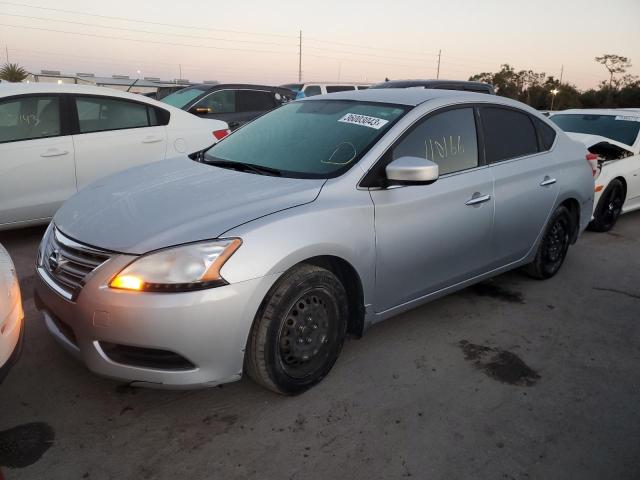Photo 1 from auction – 2015 NISSAN SENTRA S with VIN 3N1AB7AP7FL670260