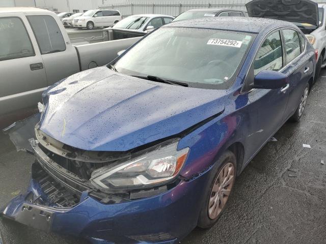 NISSAN SENTRA S 2017 with VIN 3N1AB7AP0HY397734 - Photo from auction