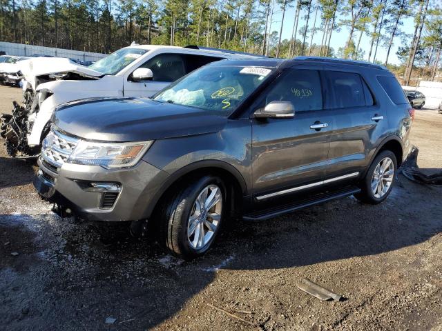 FORD EXPLORER L 2018 with VIN 1FM5K7F87JGB97579 - Photo from auction