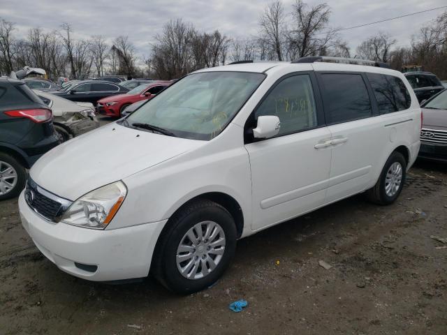 KIA SEDONA LX 2012 with VIN KNDMG4C79C6439504 - Photo from auction