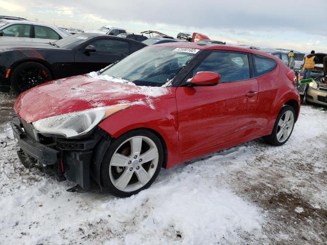 HYUNDAI VELOSTER 2013 with VIN KMHTC6AD1DU093243 - Photo from auction