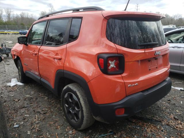 Photo 2 from auction – 2016 JEEP RENEGADE S with VIN ZACCJBAT2GPE33192