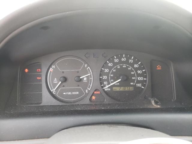 Photo 9 from auction – 2000 TOYOTA COROLLA VE with VIN 1NXBR12E4YZ321746