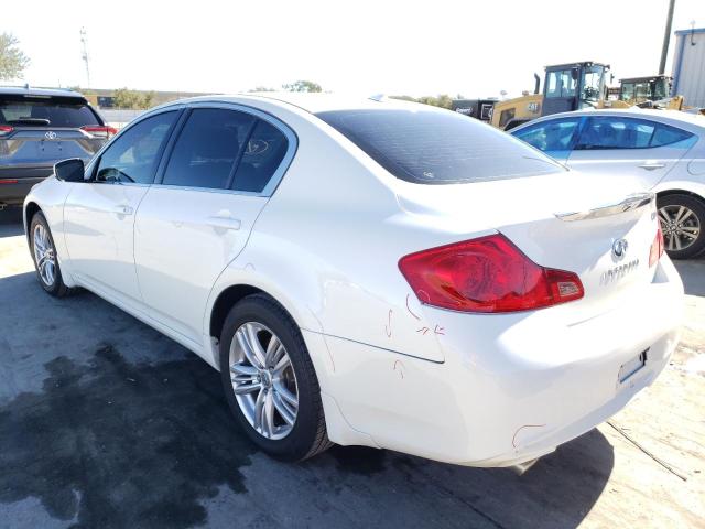 Photo 2 from auction – 2011 INFINITI G25 with VIN JN1DV6AR0BM452001