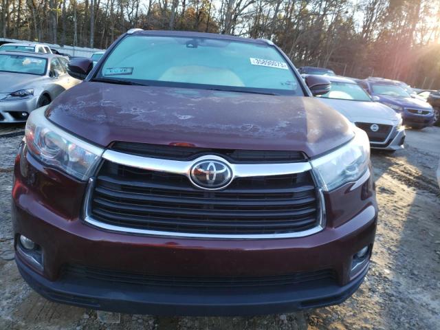 Photo 5 from auction – 2014 TOYOTA HIGHLANDER with VIN 5TDDKRFH5ES059224