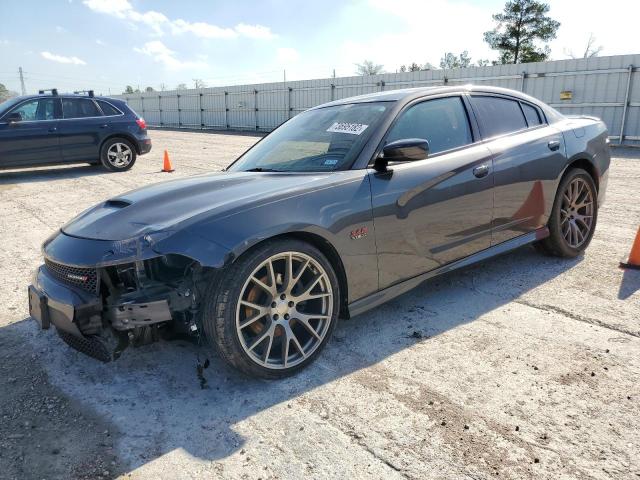 DODGE CHARGER R/ 2018 with VIN 2C3CDXCT1JH163094 - Photo from auction