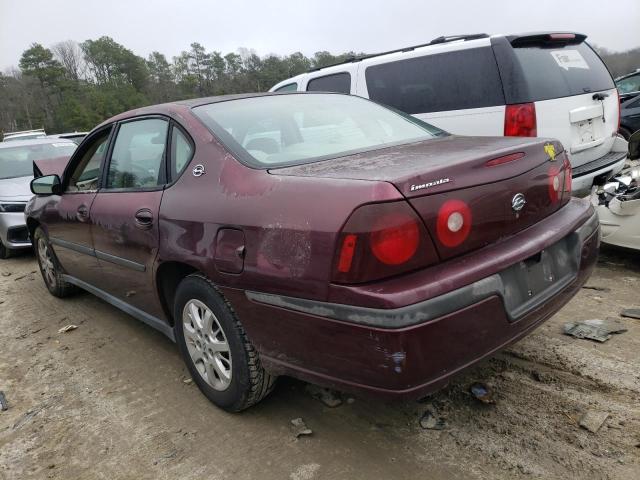 Photo 2 from auction – 2003 CHEVROLET IMPALA with VIN 2G1WF55KX39255337