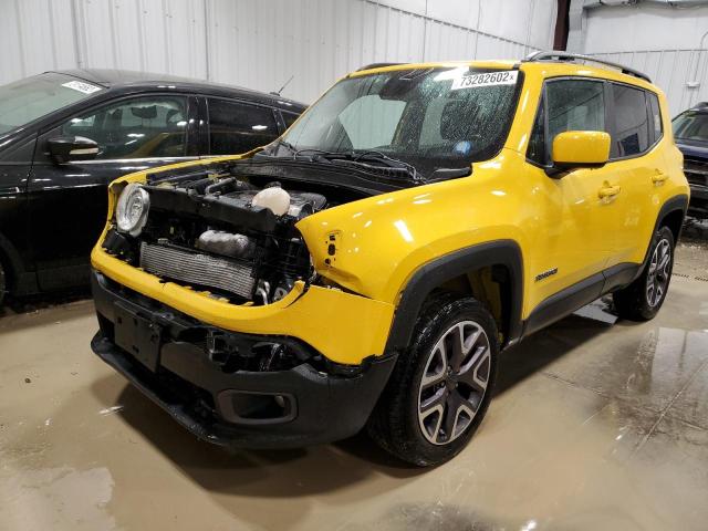 JEEP RENEGADE L 2016 with VIN ZACCJBBT5GPC97963 - Photo from auction