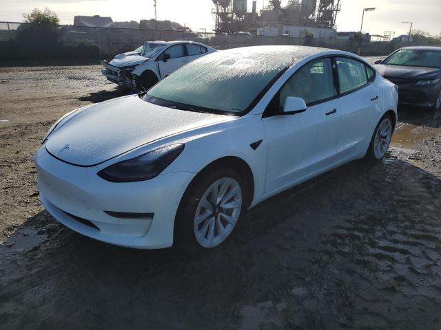 TESLA MODEL 3 2022 with VIN 5YJ3E1EAXNF145125 - Photo from auction