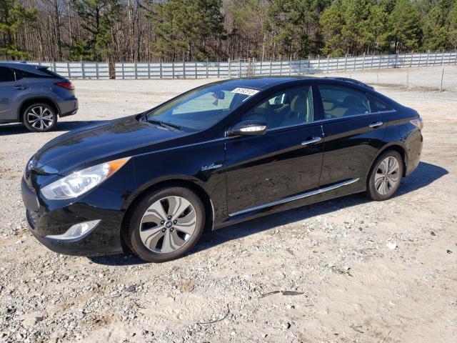 HYUNDAI SONATA HYB 2014 with VIN KMHEC4A48EA115870 - Photo from auction