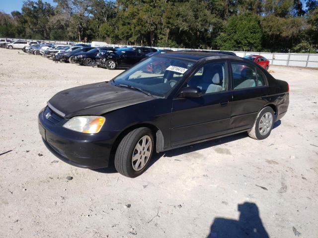 Photo 1 from auction – 2003 HONDA CIVIC EX with VIN 2HGES26703H522824