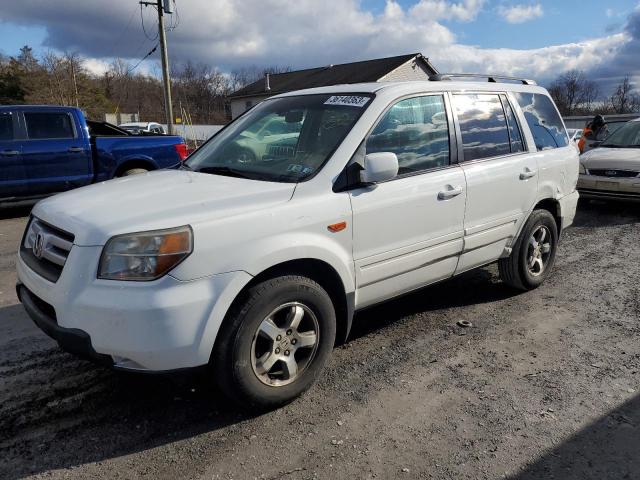 HONDA PILOT EXL 2007 with VIN 2HKYF18677H518359 - Photo from auction