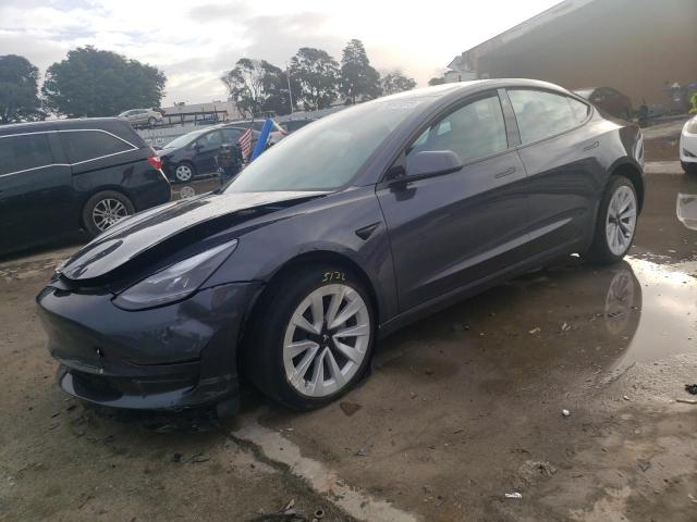 TESLA MODEL 3 2021 with VIN 5YJ3E1EB2MF064885 - Photo from auction