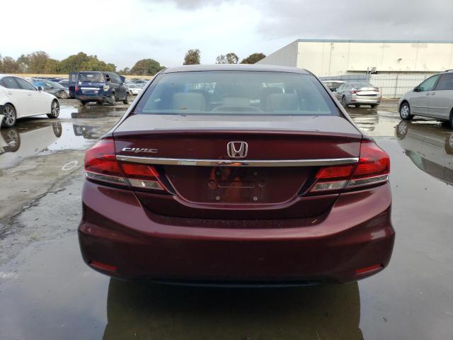 Photo 6 from auction – 2013 HONDA CIVIC EX with VIN 19XFB2F80DE236769