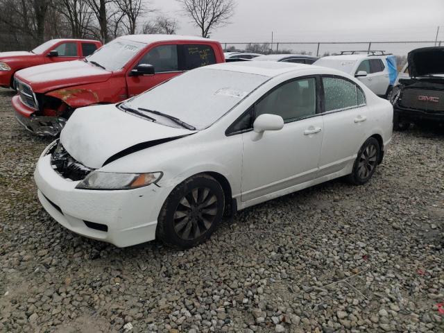 HONDA CIVIC EX 2010 with VIN 19XFA1F81AE001368 - Photo from auction