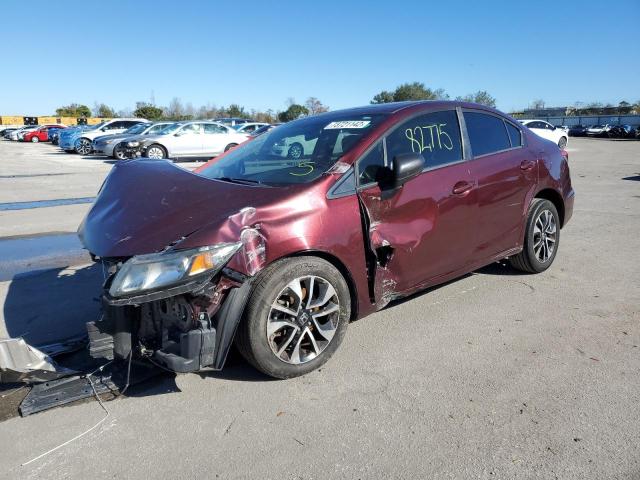 HONDA CIVIC EX 2015 with VIN 19XFB2F88FE050738 - Photo from auction