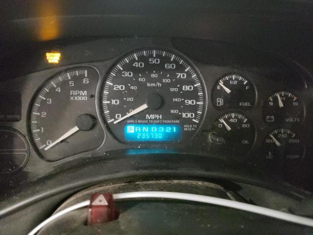 Photo 9 from auction – 2002 CHEVROLET AVALANCHE with VIN 3GNEK13T32G165932