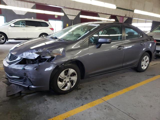 HONDA CIVIC LX 2014 with VIN 19XFB2F54EE014548 - Photo from auction