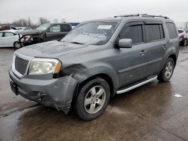 HONDA PILOT EXL 2009 with VIN 5FNYF486X9B018845 - Photo from auction