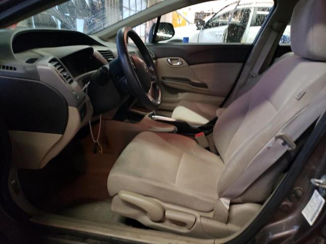 Photo 7 from auction – 2012 HONDA CIVIC EX with VIN 2HGFB2F85CH581185