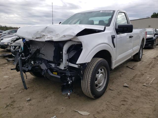 FORD F150 2022 with VIN 1FTMF1CBXNKE89277 - Photo from auction