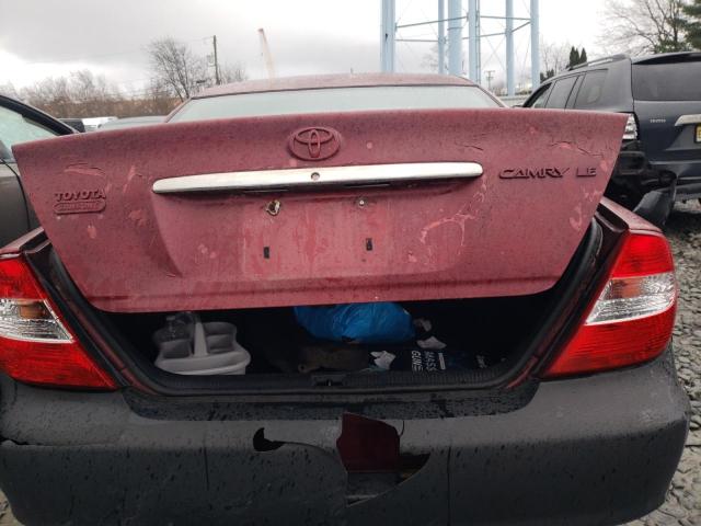 Photo 6 from auction – 2004 TOYOTA CAMRY LE with VIN 4T1BE32K54U352978