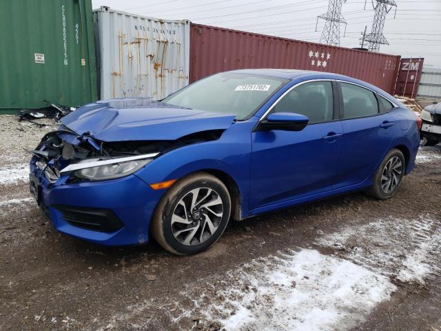HONDA CIVIC EX 2017 with VIN 19XFC2F78HE070625 - Photo from auction