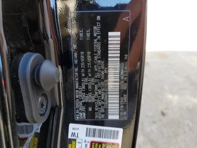 Photo 14 from auction – 2020 TOYOTA HIGHLANDER with VIN 5TDGZRAH2LS511028