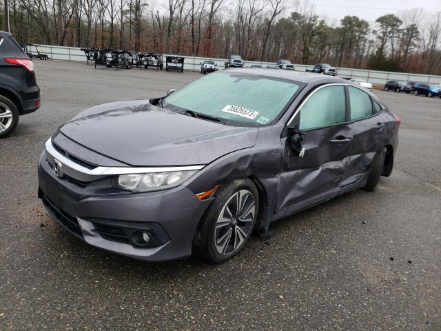 HONDA CIVIC EX 2016 with VIN 2HGFC1F36GH656154 - Photo from auction