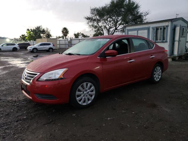 NISSAN SENTRA S 2014 with VIN 3N1AB7AP0EL627636 - Photo from auction