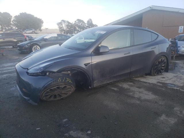 TESLA MODEL Y 2022 with VIN 7SAYGDEF1NF367388 - Photo from auction