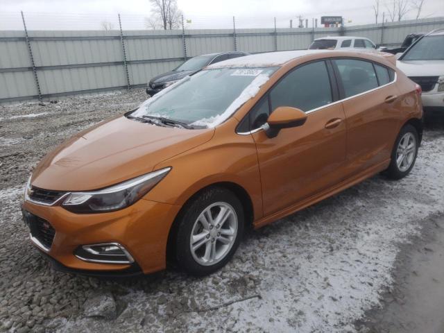 CHEVROLET CRUZE LT 2017 with VIN 3G1BE6SM6HS536140 - Photo from auction