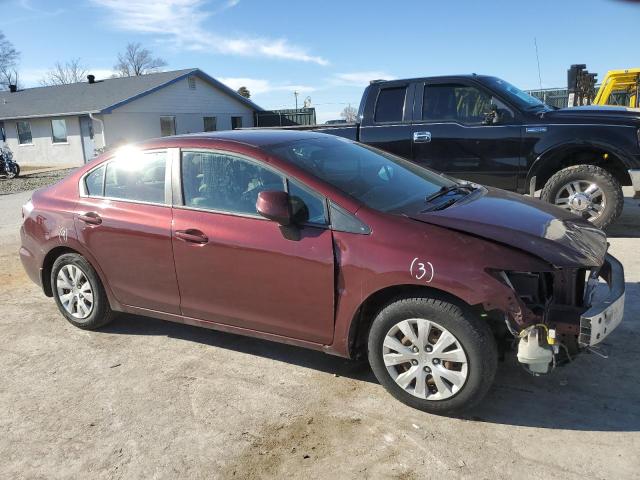 Photo 4 from auction – 2012 HONDA CIVIC LX with VIN 19XFB2F50CE024975