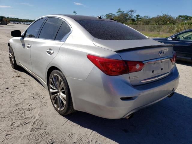 Photo 2 from auction – 2014 INFINITI Q50 BASE with VIN JN1BV7AR4EM680942