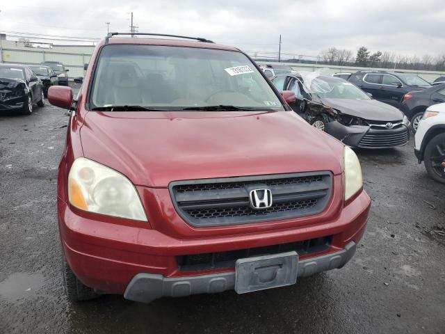 Photo 5 from auction – 2005 HONDA PILOT EXL with VIN 5FNYF18535B021893