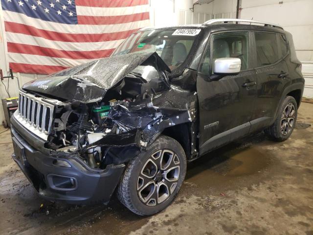JEEP RENEGADE L 2015 with VIN ZACCJBDT0FP858496 - Photo from auction