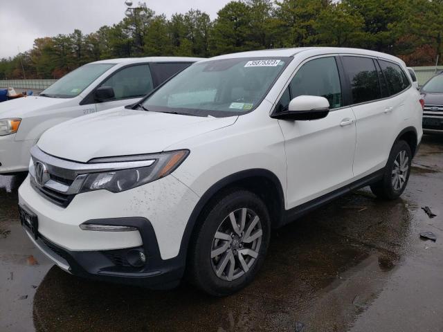 HONDA PILOT EXL 2022 with VIN 5FNYF6H57NB019979 - Photo from auction