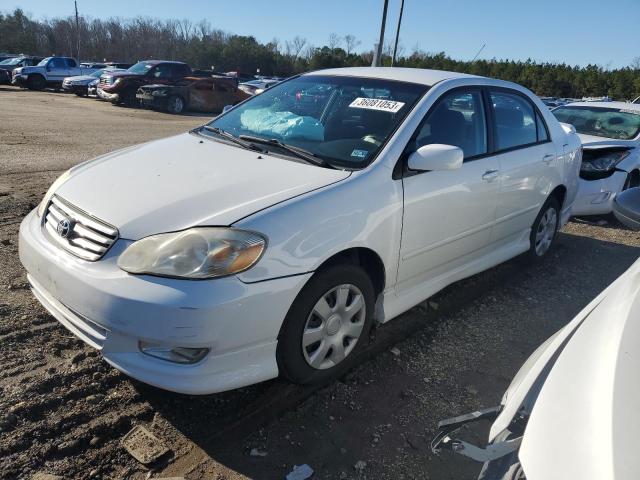 TOYOTA COROLLA CE 2003 with VIN 2T1BR32E33C099464 - Photo from auction