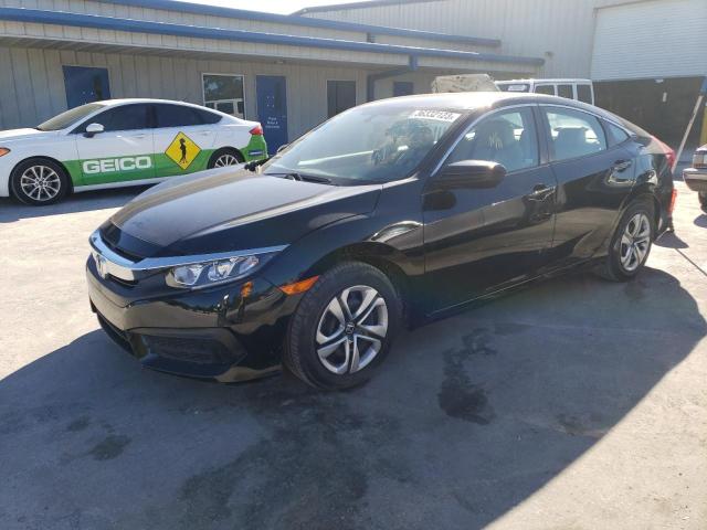 HONDA CIVIC LX 2018 with VIN 19XFC2F58JE030839 - Photo from auction