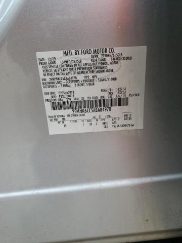 Photo 14 from auction – 2010 FORD FLEX SEL with VIN 2FMHK6CC5ABA84978