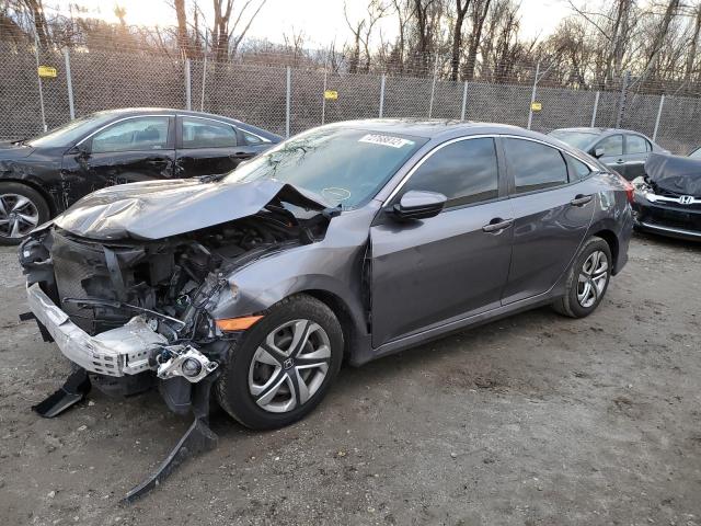 HONDA CIVIC LX 2017 with VIN 19XFC2F58HE028454 - Photo from auction