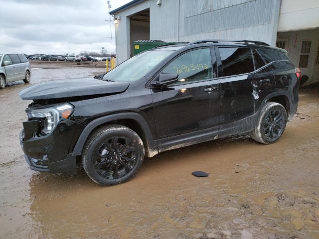 GMC TERRAIN SL 2022 with VIN 3GKALVEV2NL293928 - Photo from auction