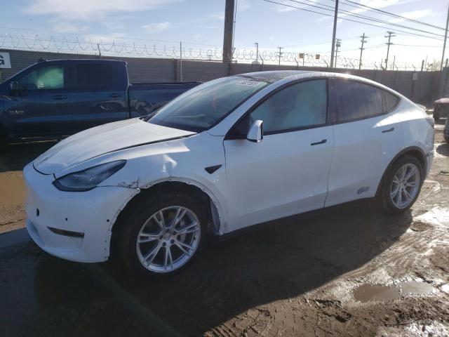 TESLA MODEL Y 2020 z numerem VIN 5YJYGDEE0LF017624 - Zdjęcie z aukcji