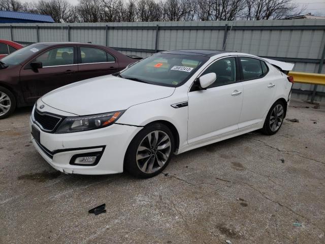 KIA OPTIMA SX 2014 with VIN 5XXGR4A62EG330467 - Photo from auction