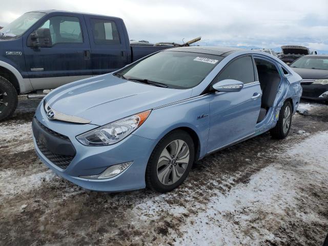 HYUNDAI SONATA HYB 2014 with VIN KMHEC4A41EA106475 - Photo from auction