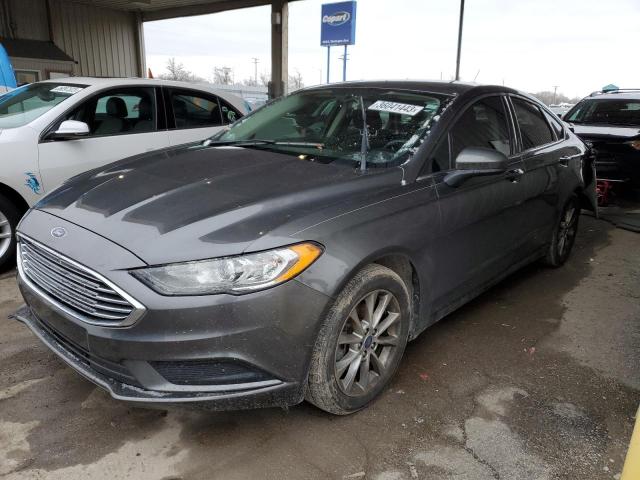 FORD FUSION SE 2017 with VIN 3FA6P0HD2HR200280 - Photo from auction